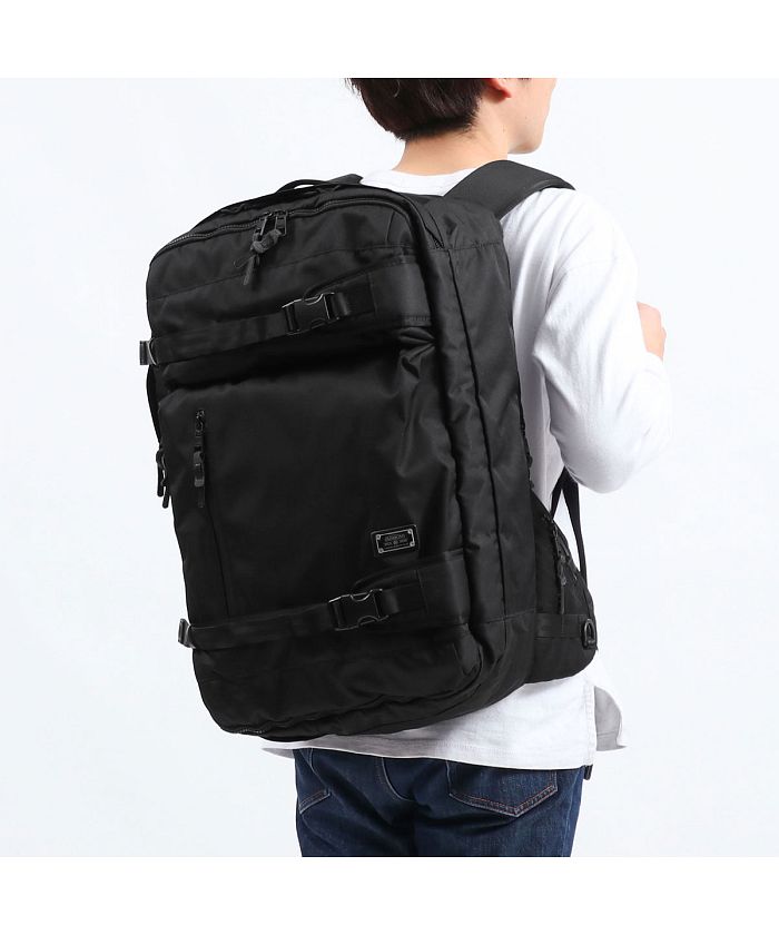 AS2OV（アソッブ）大型リュック　大容量　ブラック　バックパック　305D AS2OV ノベルティ付 正規品1年保証 アッソブ リュック メンズ