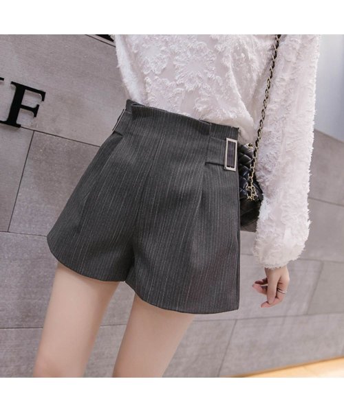 セール ショートパンツ レディース ハイウエスト 短パン Aライン ワイドパンツ 秋冬 ミニミニストア Miniministore D Fashion セール ショートパンツ レディース ハイウエスト 短パン Aライン ワイドパンツ 秋冬 ミニミニストア Miniministore D Fashion