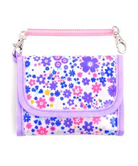 COLORFUL CANDY STYLE/【通園・通学】キッズウォレット(財布)　フラワー模様のエアリーシャワー(ラベンダー)/501299450