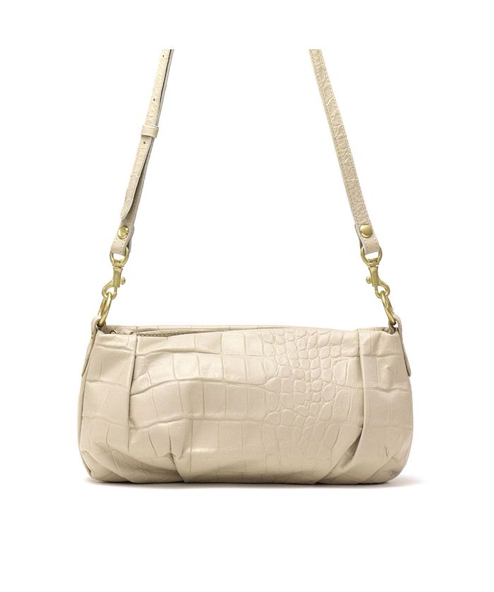 極美品 BARDOT ROSE 本革 2way クラッチバッグ　クロコ型押し 黒 極美品 BARDOT ROSE 本革 2way クラッチバッグ クロコ型押し 黒