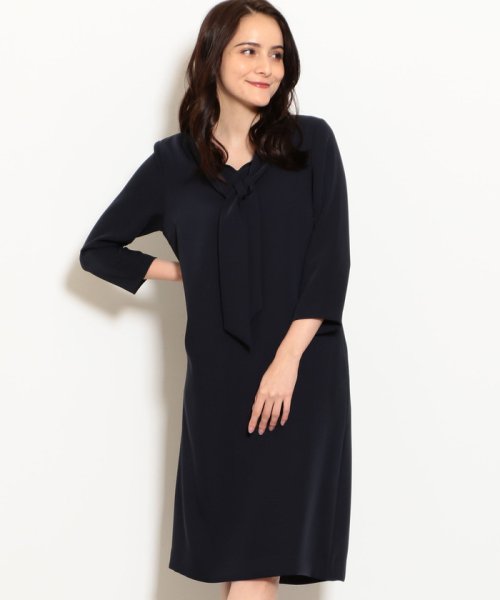 セール Cs ツイル ボウタイ ワンピース グリーンレーベルリラクシング Green Label Relaxing D Fashion セール Cs ツイル ボウタイ ワンピース グリーンレーベルリラクシング Green Label Relaxing D Fashion