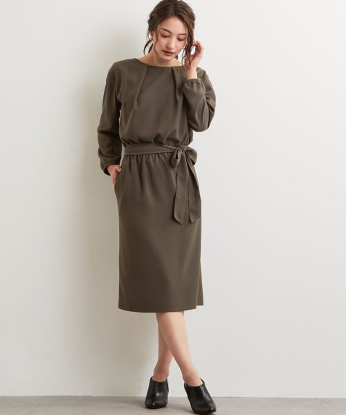 セール 50 Off D バックサテン セミオケージョン ワンピース グリーンレーベルリラクシング Green Label Relaxing D Fashion セール 50 Off D バックサテン セミオケージョン ワンピース グリーンレーベルリラクシング Green Label Relaxing D Fashion