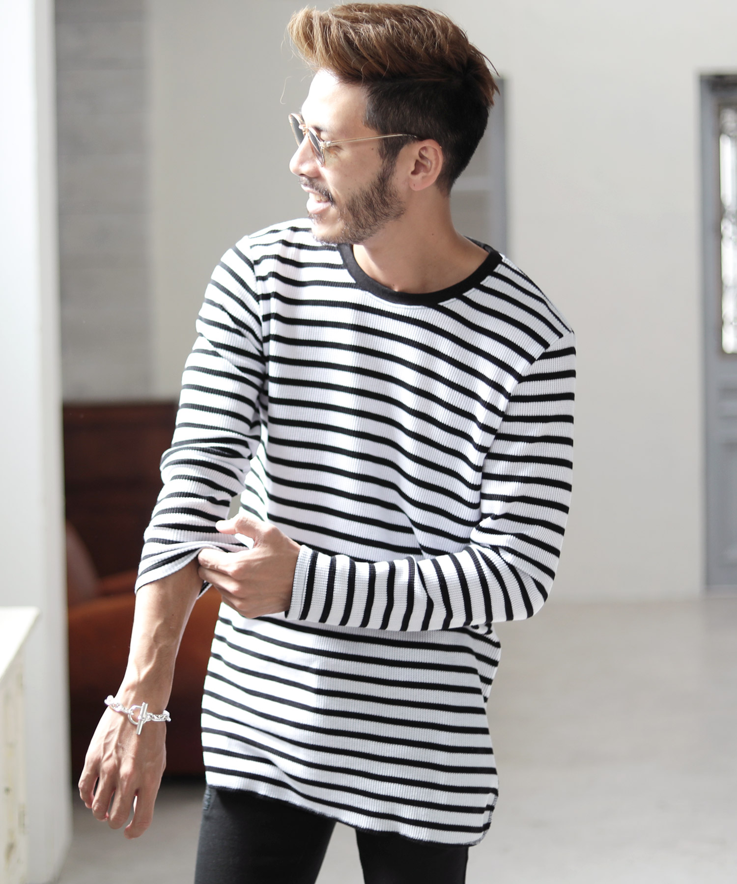 ジギーズショップ JIGGYS SHOP ロング丈サーマルTシャツ / ロンT ジギーズショップ JIGGYS SHOP ロング丈サーマルTシャツ / ロンT