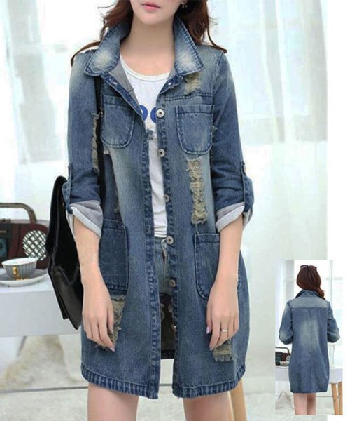 セール ジャケットデニム レディース トップス おしゃれ Gジャン ゆったり ストレッチ ミニミニストア Miniministore D Fashion