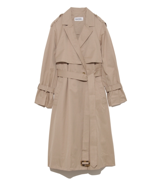 トレンチコート(501381366) | スナイデル(SNIDEL) - d fashion トレンチコート(501381366) | スナイデル(SNIDEL) - d fashion
