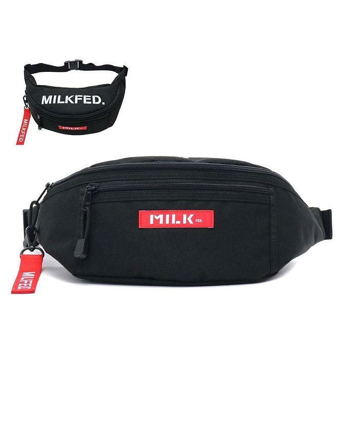 MILKFED ウエストバッグ ボックスロゴFANNY PACK MINI - バッグ