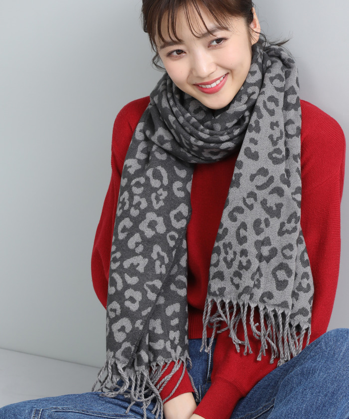 セール】ヒョウ柄ストール(501387122) | ビス(VIS) - d fashion セール】ヒョウ柄ストール(501387122) | ビス(VIS) - d fashion