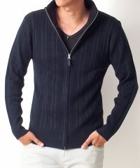 TopIsm/トップイズム TopIsm スタンドカラーランダムニットカーディガン/501388616