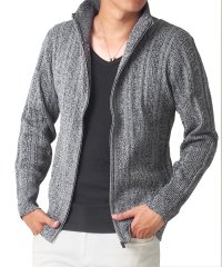 TopIsm/トップイズム TopIsm スタンドカラーランダムニットカーディガン/501388616