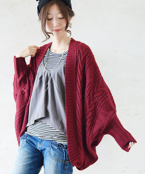 未使用品】derhy カーディガン モモンガ ニット M - メルカリ