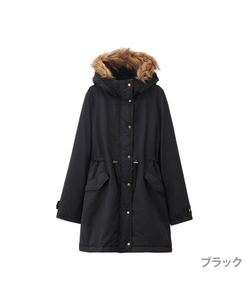セール Navy ネイビー 裏ボアモッズコート Dt196 Wo001 マックハウス レディース Mac House Women D Fashion