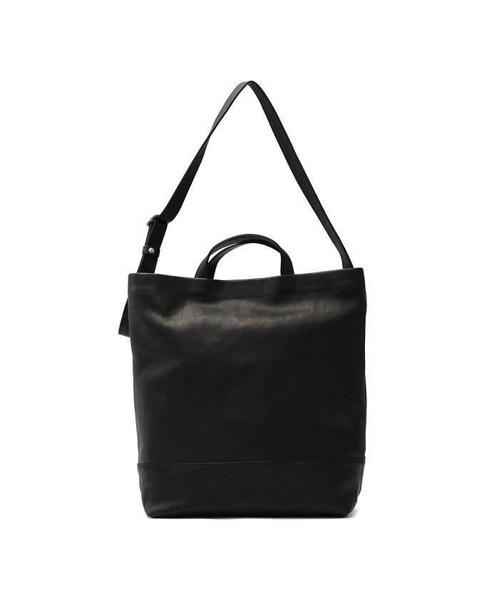 slow fino one shoulder bag 黒 レザー トートバッグ