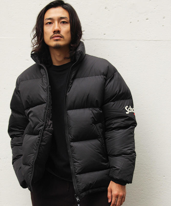 Schott/ショット/NYLON HYBRID DOWN JACKET/ナイロン ハイブリッド