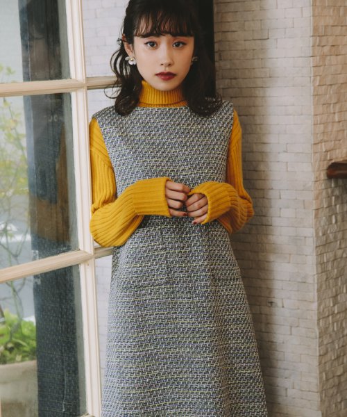 セール 高橋愛 Vis Set ニット ワンピースセット ビス Vis D Fashion セール 高橋愛 Vis Set ニット ワンピースセット ビス Vis D Fashion