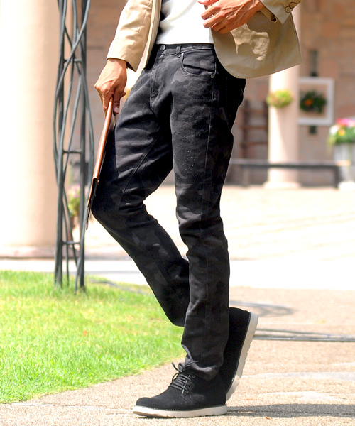 DESCENDANT ブラックチノ　サイズ3 日本製 DESCENDANT/DC-3 TWILL TROUSERS (BLACK)