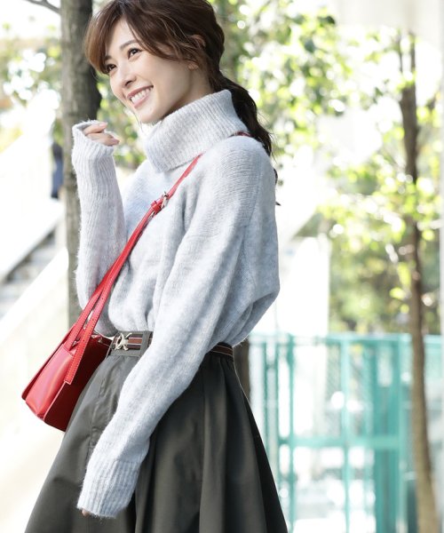 セール 30 Off 泉里香 Vis モコモコタートルニットプルオーバー ビス Vis D Fashion