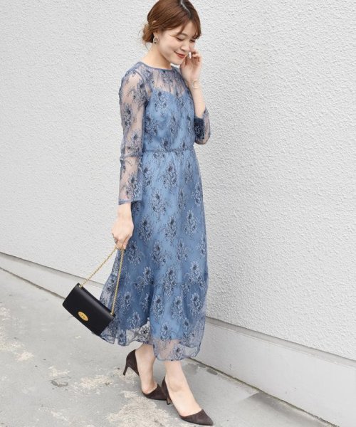 Little Black レースフレアワンピース パーティー用 シップス ウィメン Ships Women D Fashion Little Black レースフレアワンピース パーティー用 シップス ウィメン Ships Women D Fashion