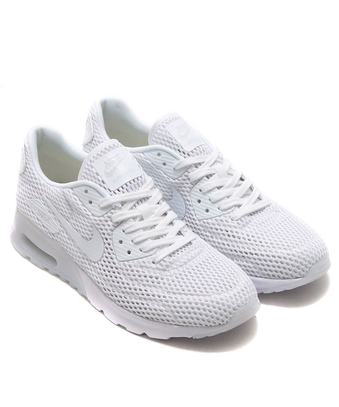NIKE WMNS AIR MAX 90 ULTRA BR WHITE/PURE PLATINUM-PURE PLATINUM(501461159) | NIKE(NIKE) - d fashion