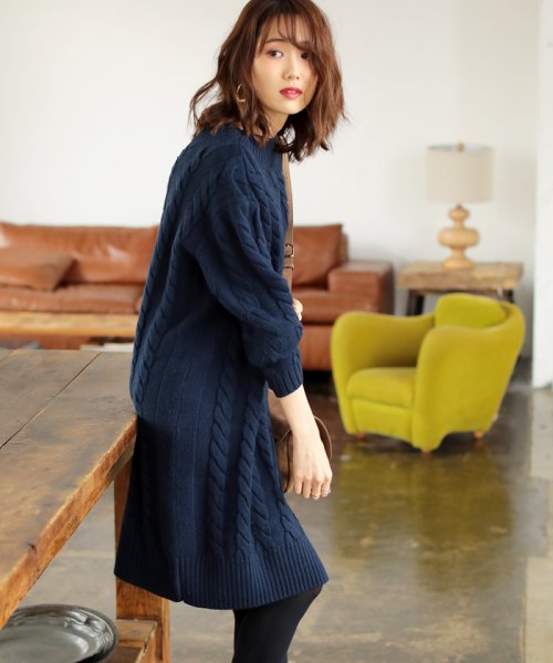クーポン セール 70 Off ケーブルニットワンピース ロペ Rope D Fashion