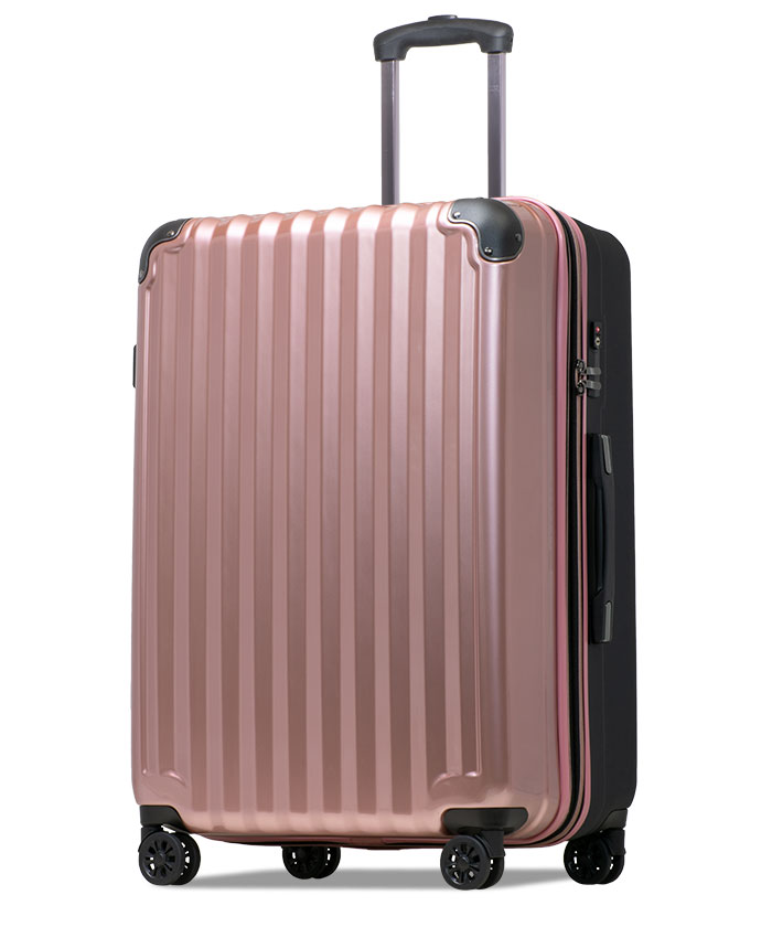 JP－Design】スーツケース LLサイズ 静音8輪キャスター 軽量 大容量 