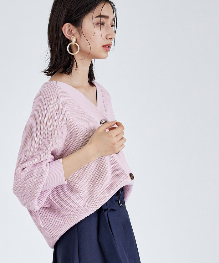 セール 70%OFF】コットンコクーンカーディガン(500761075