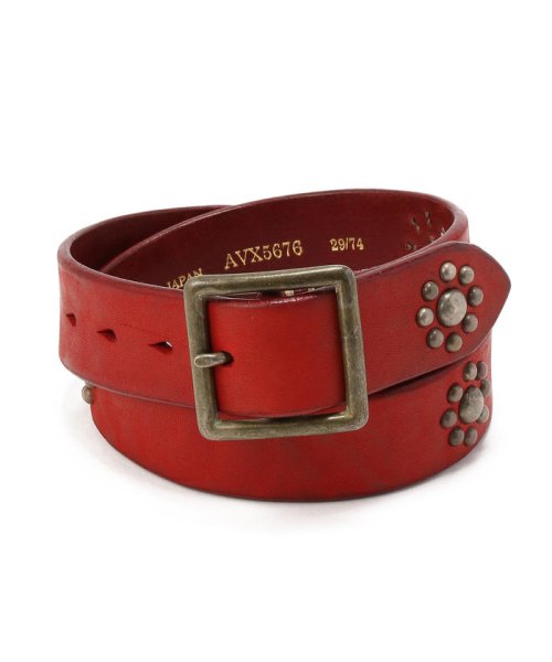 ヴィンテージワークス フラワースタッズベルト Flower Studs Belt Vintage Works アヴィレックス Avirex D Fashion