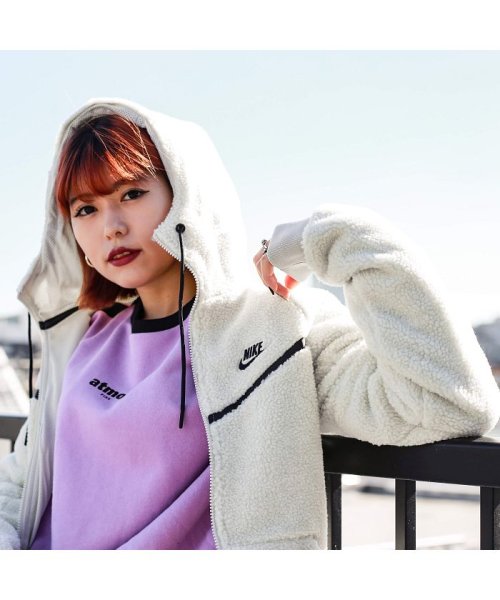 ナイキ ウインドランナー テック アイコン シェルパ フーディ Nike Nike D Fashion