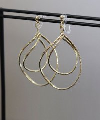 ninon/樹脂ピアス/樹脂ノンホールピアス仕様ティアドロップピアス/501500224