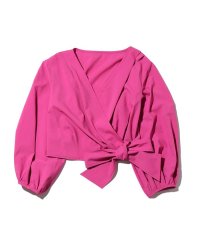 atmos pink/アトモスピンク カシュクール ブラウス/501499617