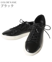 THE CASUAL/(バイヤーズセレクト) Buyer's Select PUレザー レースアップ 編み上げ シューズ/501501850