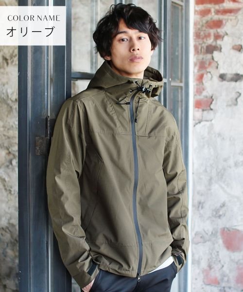 バイヤーズセレクト Buyer S Select T Pu撥水ストレッチシティマウンテンパーカージャケット ザ カジュアル The Casual D Fashion