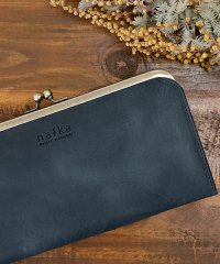 nafka/ナフカ nafka 財布 長財布 レディース がま口 本革 薄い ギャルソンウォレット 日本製 がま口財布 nafka ナフカ tuuli トゥーリ NFKー7/501510885