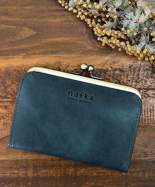 財布 折り財布 レディース がま口 本革 薄い ギャルソンウォレット 日本製 がま口財布 nafka(501510886) | ナフカ(nafka) - d fashion 財布 折り財布 レディース がま口 本革 薄い ギャルソンウォレット 日本製 がま口財布 nafka(501510886) | ナフカ(nafka) - d fashion