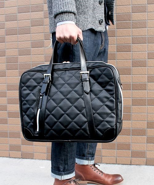 ビジネスバッグ メンズ ビジネスバック ビジネス 鞄 キルティング 2way ショルダー付き ザリオ Zario D Fashion ビジネスバッグ メンズ ビジネスバック ビジネス 鞄 キルティング 2way ショルダー付き ザリオ Zario D Fashion