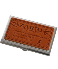 ZARIO-GRANDEE－/名刺入れ レディース ステンレス 本革 カードケース 栃木レザー 日本製 ZARIO－GRANDEE－/501510923