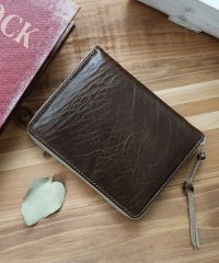 ZARIO-PREMIO－/ザリオプレミオ ZARIO－PREMIO－ 小さい財布 メンズ ラウンドファスナー 財布 本革 コインケース バッカス×イタリアンレザー コンパクトウォレット/501510960