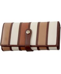 Clelia/クレリア Clelia 財布 長財布 レディース 大容量 おしゃれ 大きめ アコーディオン フラップ ストライプ 合皮 カラフル ベレッサ CLー10262/501510977