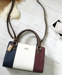 Clelia/【TVドラマ着用】ショルダーバッグ レディース ハンドバッグ ミニバッグ 小さめ 2way トリコロール 斜め掛け Clelia クレリア リベルテ CL－22/501511006