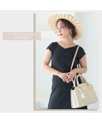 Clelia/【TVドラマ着用】ハンドバッグ ショルダーバッグ レディース シンプル トリコロール ショルダー付き 斜め掛け 2way リベルテClelia クレリア cle/501511019