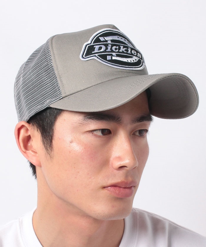 クーポン】【Dickies】ディッキーズ ロゴワッペン刺繍メッシュ