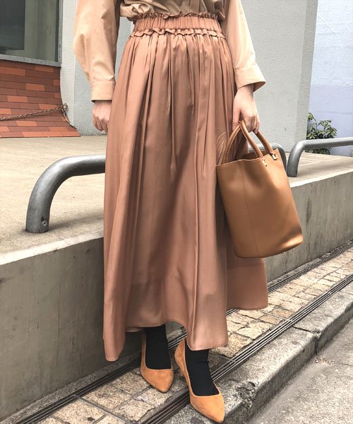 セール Web限定 ヴィンテージサテンライクギャザーマキシスカート ナノ ユニバース Nano Universe D Fashion セール Web限定 ヴィンテージサテンライクギャザーマキシスカート ナノ ユニバース Nano Universe D Fashion