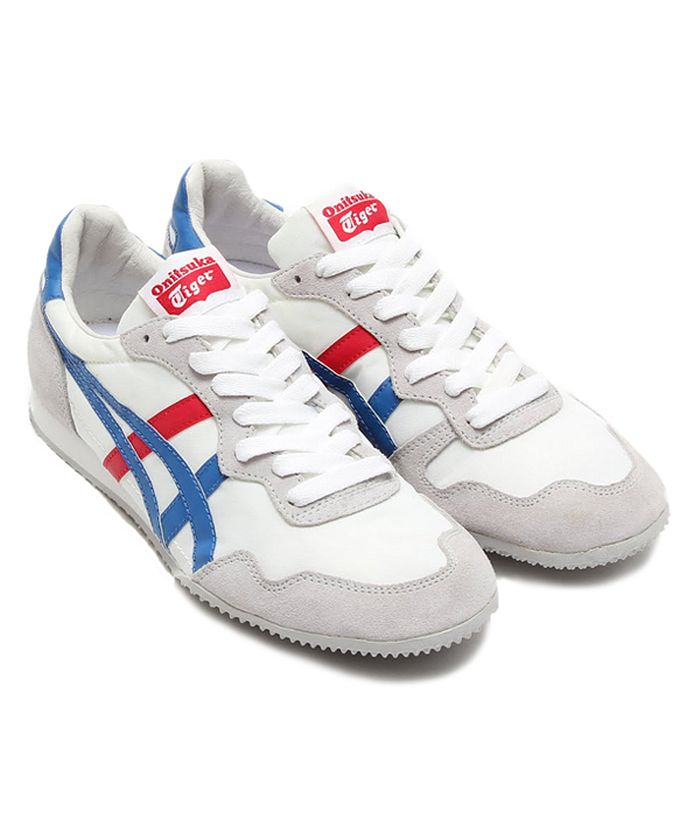 onitsuka tiger white and blue