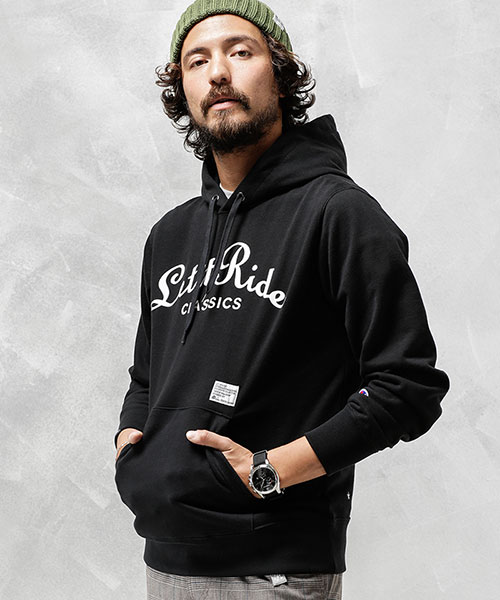 セール】Champion:別注LET IT RIDE PULLOVER PARKA(501528392) | ナノ