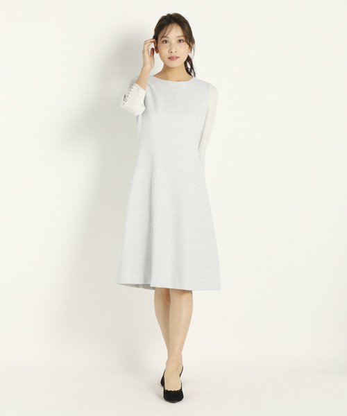 セール ストレッチラメツイード ワンピース ストロベリーフィールズ Strawberry Fields D Fashion