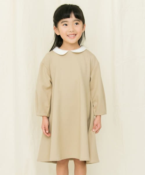 付け襟フレアワンピース Kids アーバンリサーチドアーズ キッズ Urban Research Doors Kids D Fashion