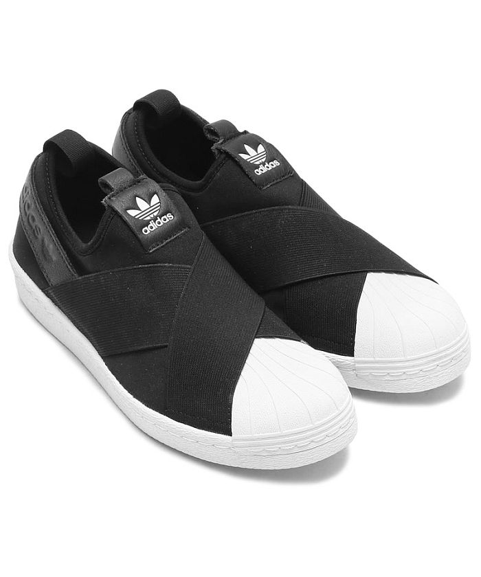 Adidas superstar top slip on fashion