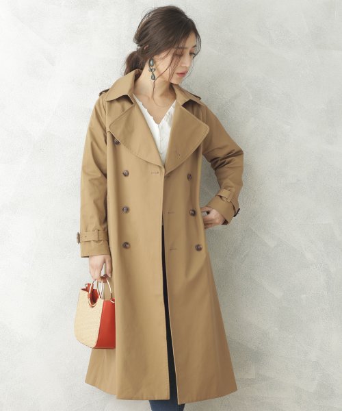 セール Web限定 ベーシックトレンチコート ナノユニバース Nano