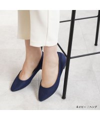 ALETTA/究極のプレーンパンプス【ポインテッド/1cmローヒール】 外反母趾ぎみ 甲高幅広 レディース 通勤 入学式 カジュアル フラット ぺたんこ/501556907