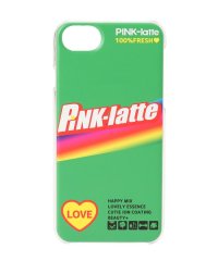 PINK-latte/iPhone8/7/6s/6 ロゴクリアスマホケース/501562283