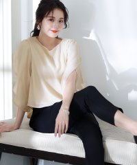 PourVous/プールヴー PourVous セットアップドレス&タイトチューリップスリーブフォーマルロング丈結婚式対応 ワンピース パーティードレス 20代 30代 40代/501549554